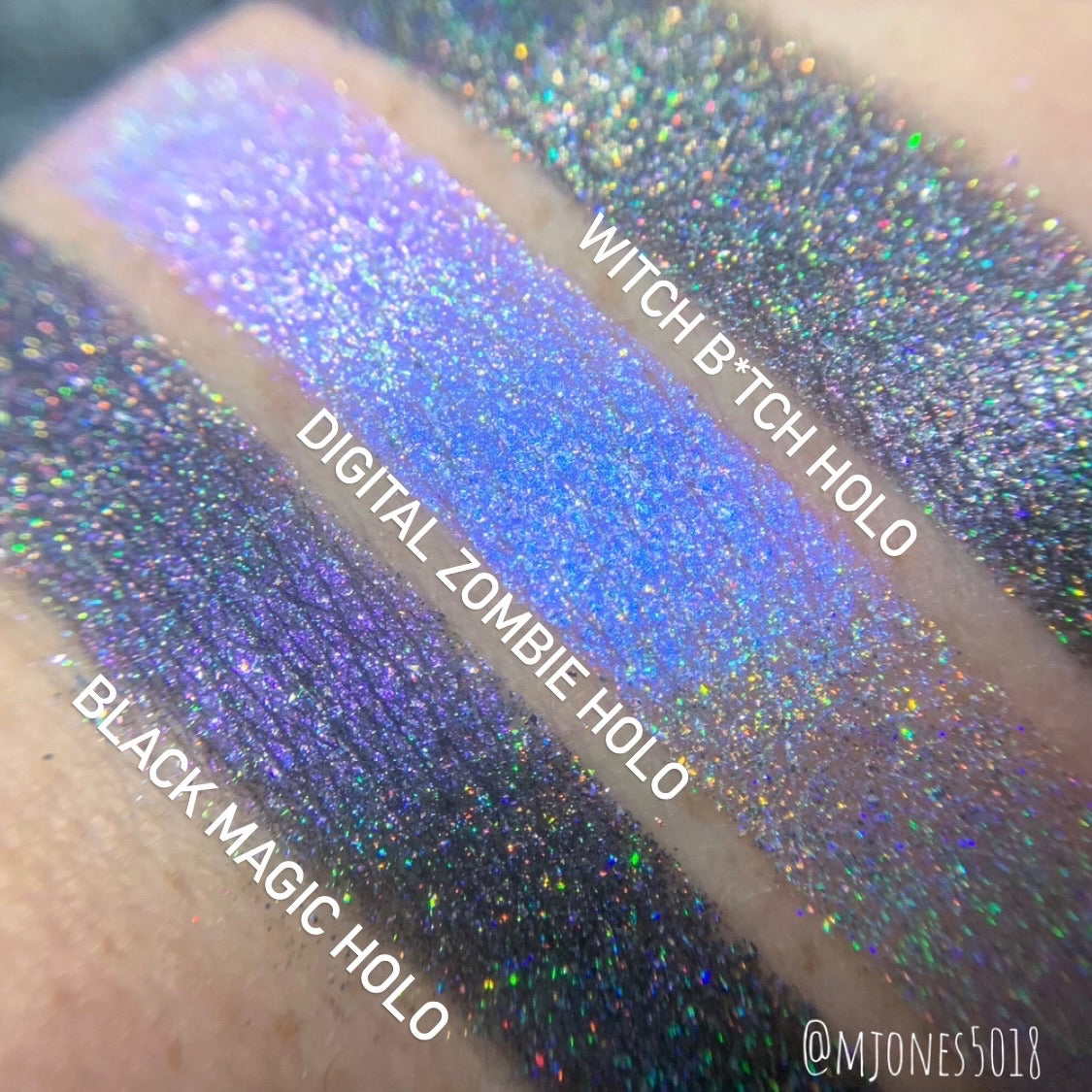 Digital Zombie Holo-Chrome Pressed Pigment Single
