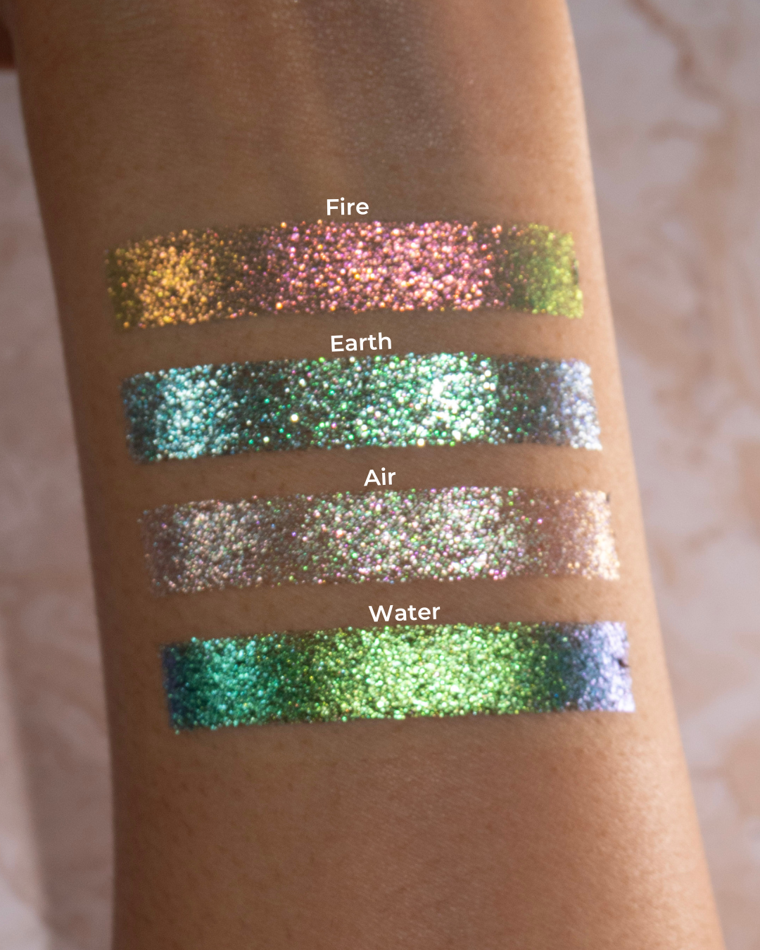 Green Goddess: Water Multi-Chrome Pressed Pigment Single