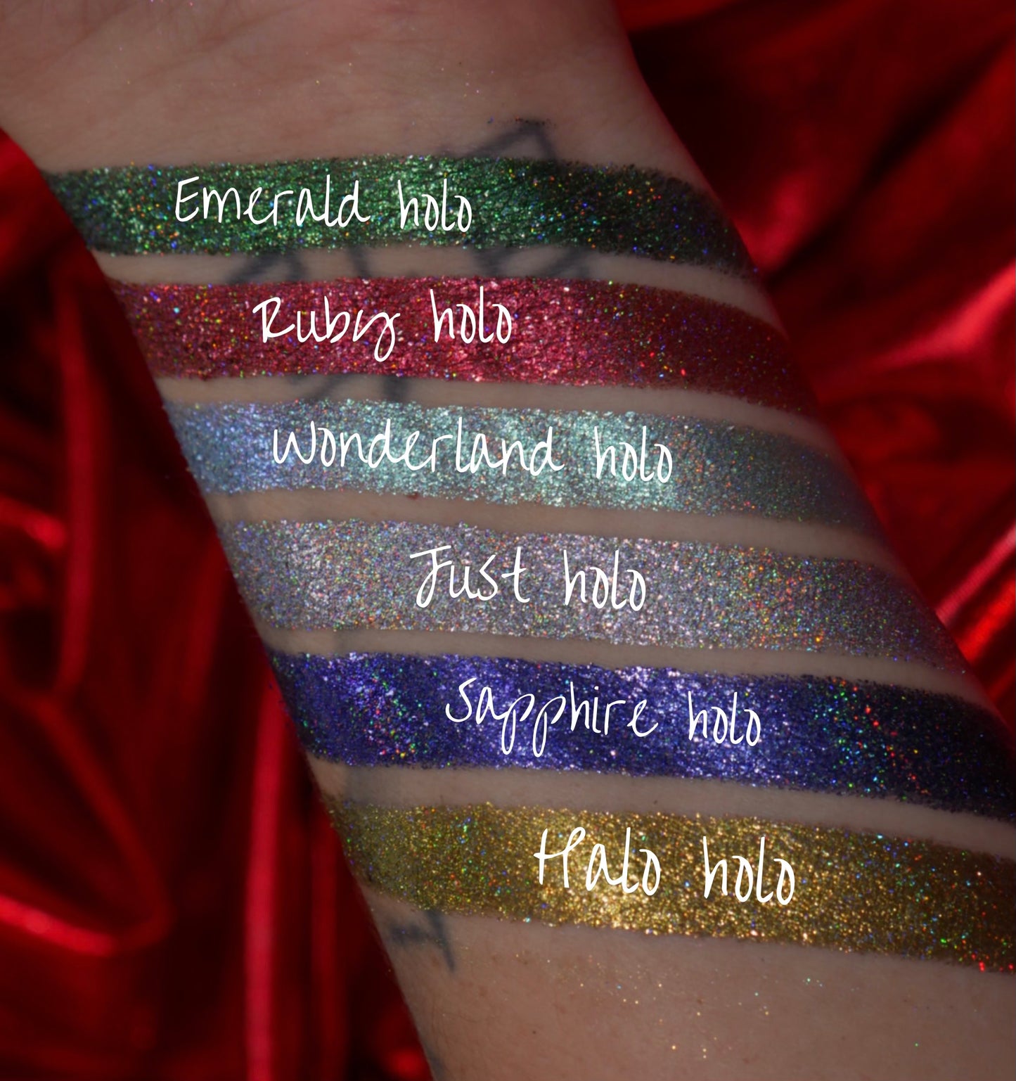 Emerald Holo-Chrome Pressed Pigment Single