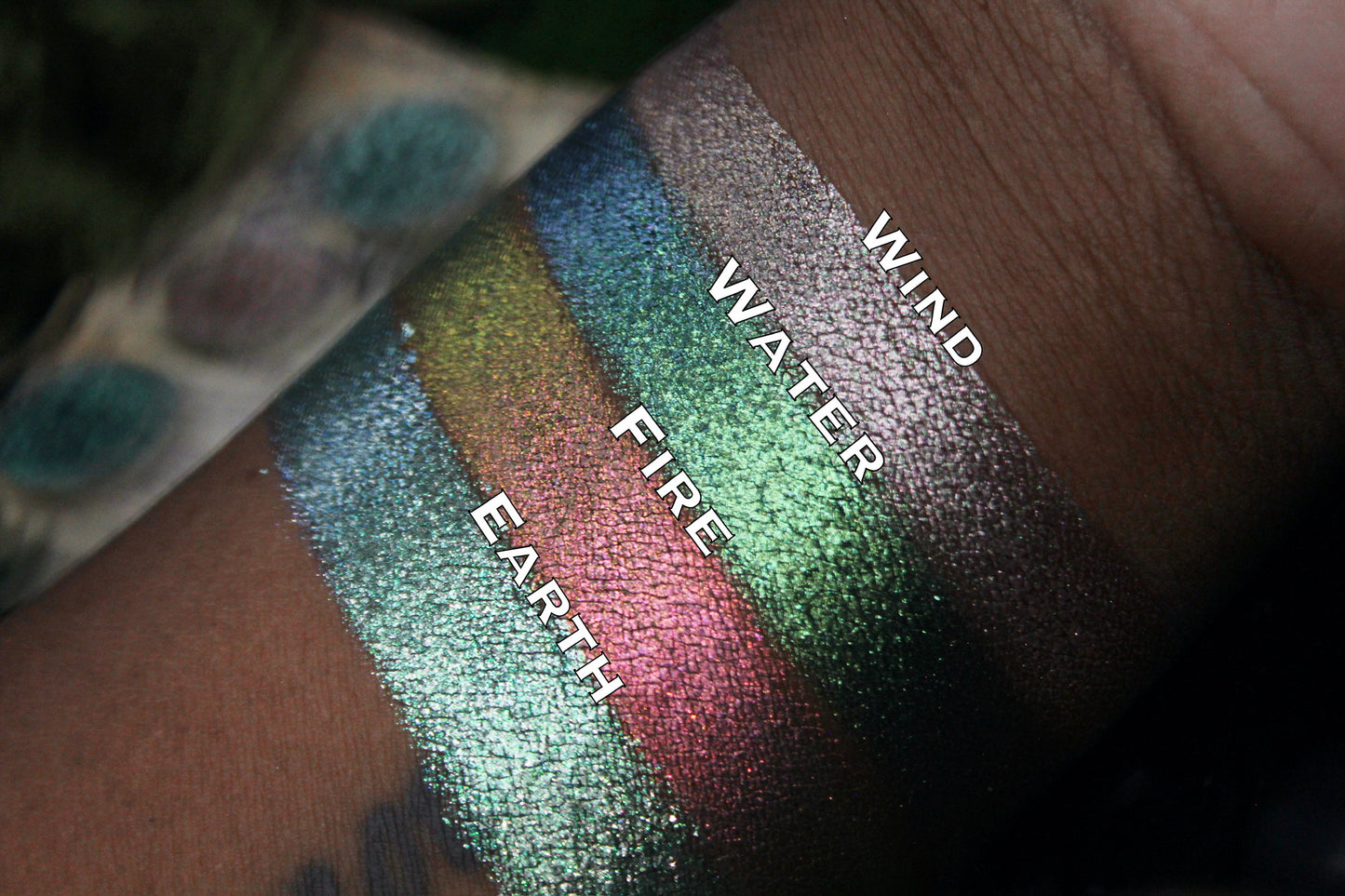 Green Goddess: Water Multi-Chrome Pressed Pigment Single