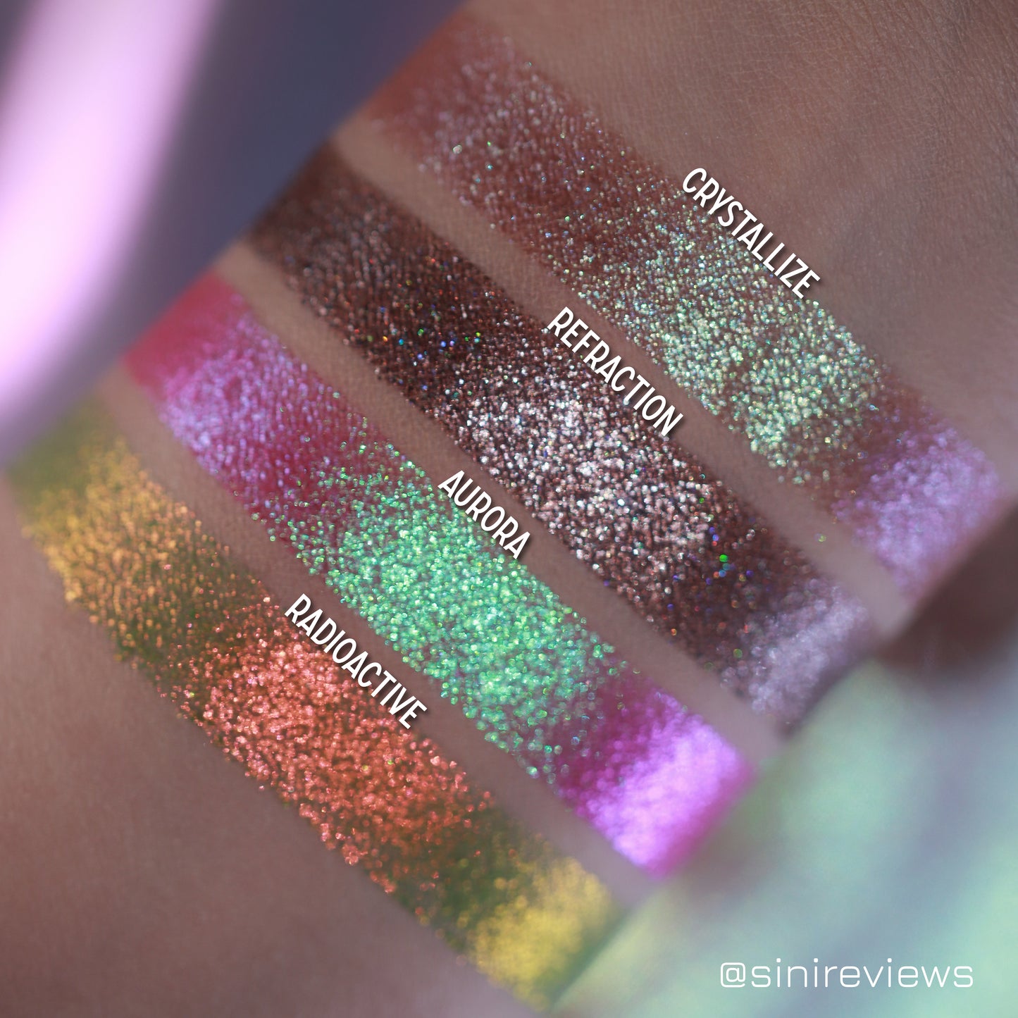 PRE ORDER 4-6 WEEKS: Coalescence x noopur_makeup Pressed Pigment Single- Aurora