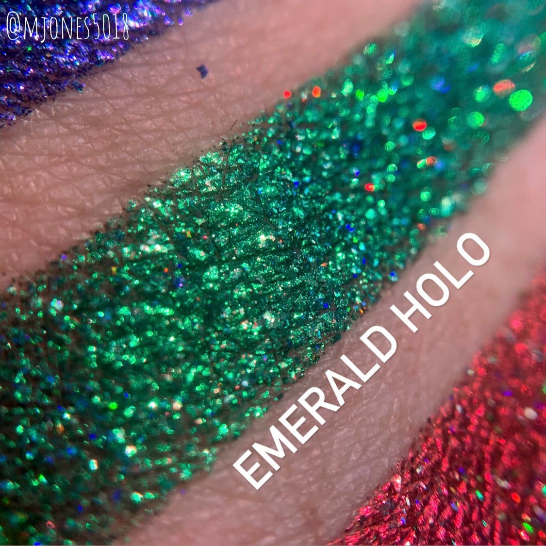 Emerald Holo-Chrome Pressed Pigment Single