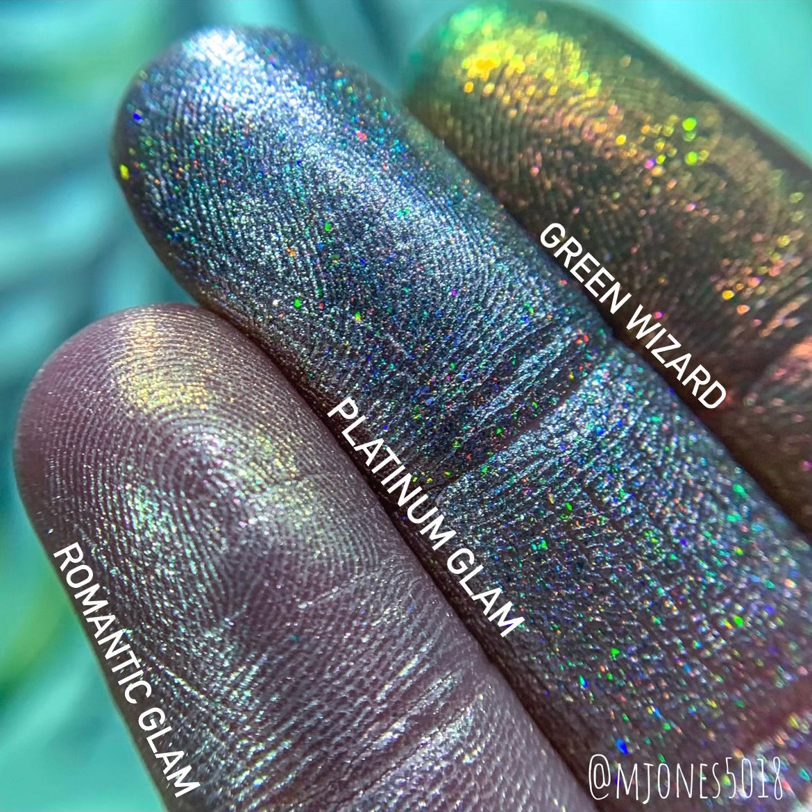 Platinum Glam Holographic Ultra Metallic Eyeshadow Single