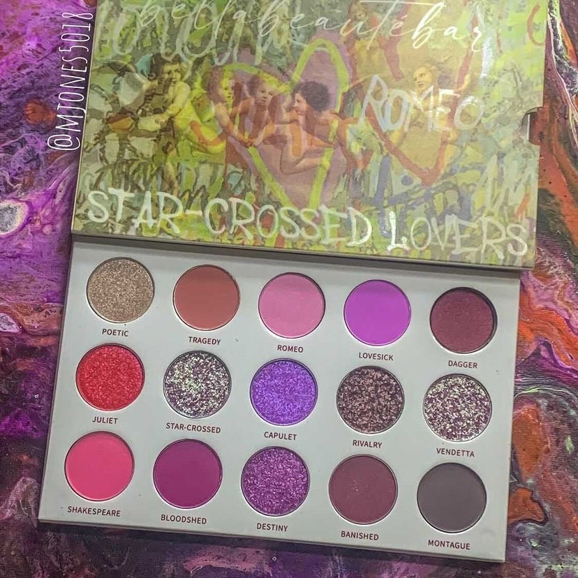 Star-Crossed Lovers Duo Chrome Eyeshadow Palette