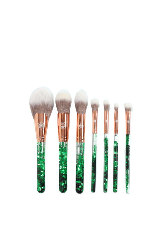 Emerald Wonder Wand 7 pc Makeup Brush Set