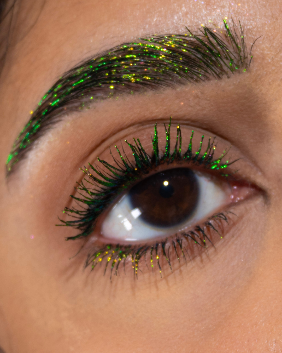 Sparkle Veil MultiChrome Mascara Topper- Cosmic Chlorophyll