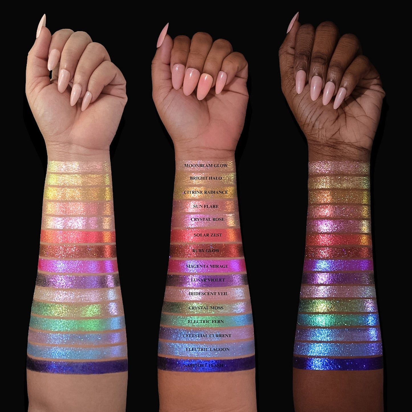 Arch of Color Pressed Pigment Single- Celestial Current