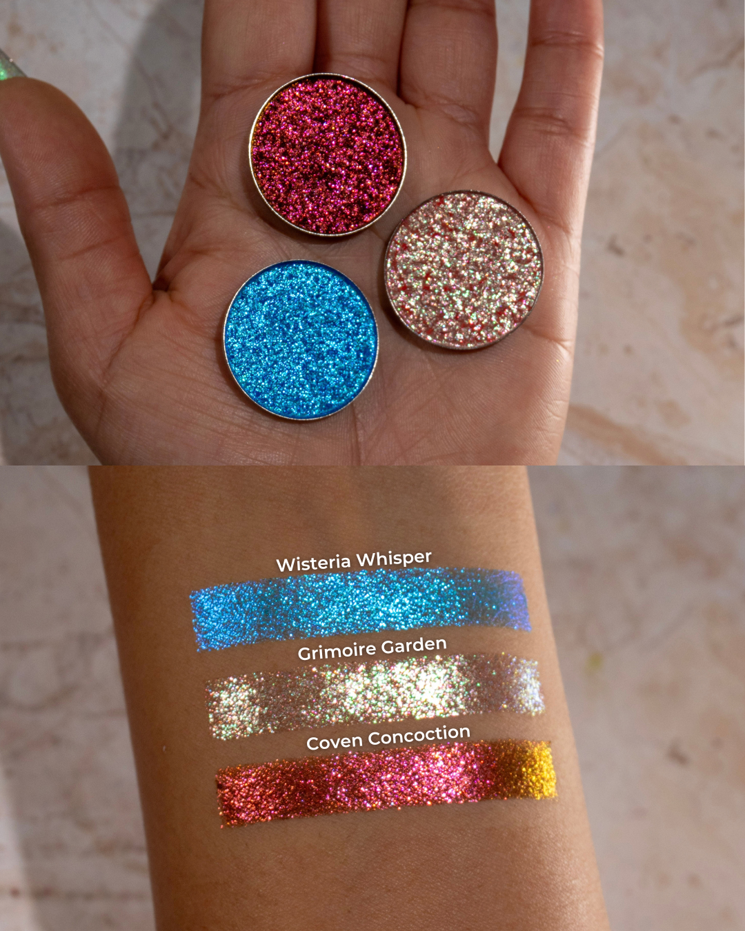 Garden of Spells Pressed Pigment Single- Wisteria Whisper