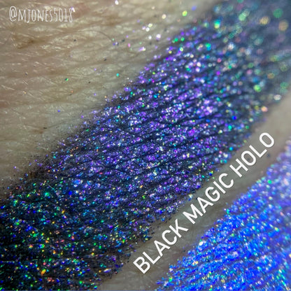Black Magic Holo-Chrome Eyeshadow Single