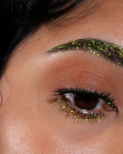 Sparkle Veil MultiChrome Mascara Topper- Cosmic Chlorophyll
