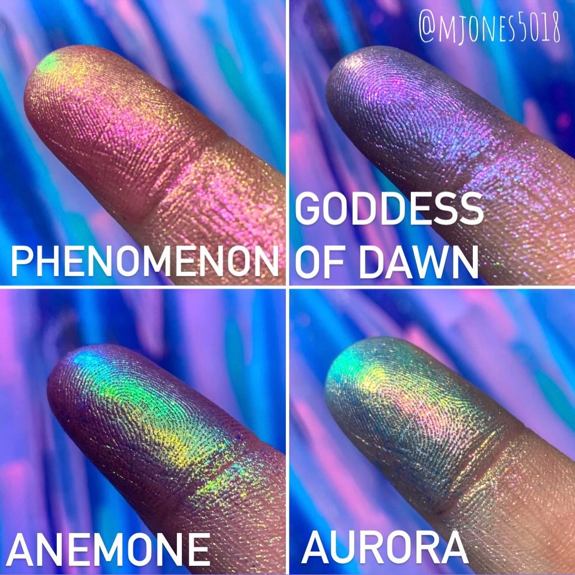 Aurora Multi-Chrome Pressed Eyeshadow Collection