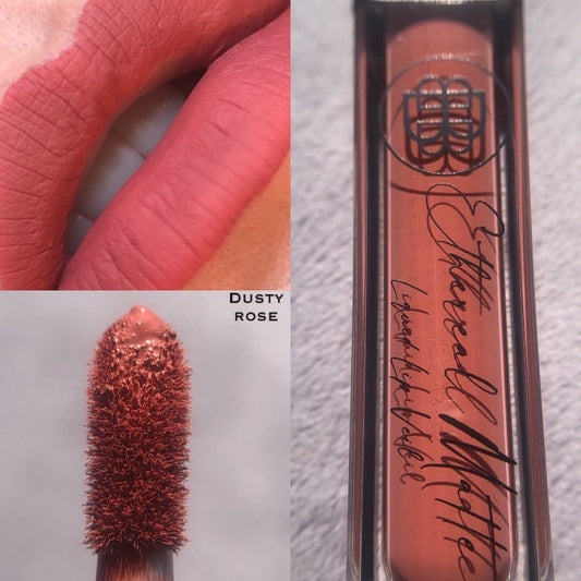 Ethereal Matte Lip Veil- Dusty Rose