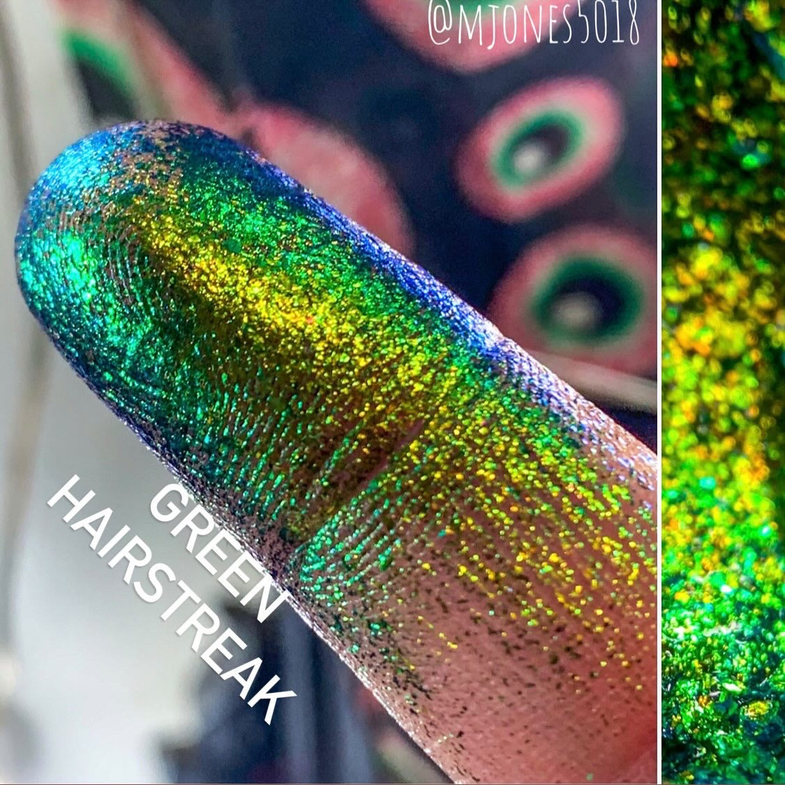 Metamorphosis Chrome Flake Gel- Green Hairstreak